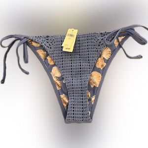 Aeirie string bikini bottom, NWT